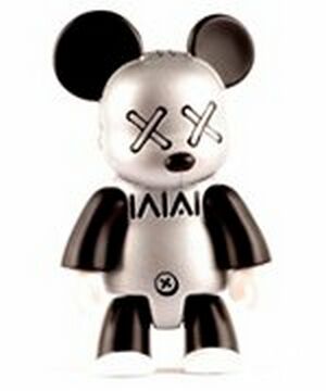 Vinyl Toys Qee Hong Kong Artist Series 1 - Secret Mickey by