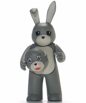 Vinyl Toys The Vivisect Playset - Mugs Bunny by Luke Chueh