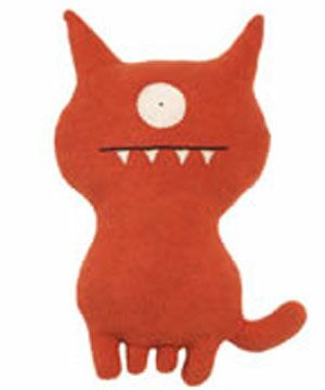 Vinyl Toys UglyDoll 12`` Plush Toy Ugly Dog Red