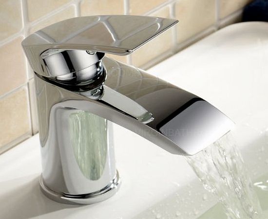 VIRGIN BATHROOMS LIBRA WATERFALL BATHROOM TAP BASIN MONO MIXER