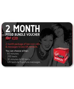 Virgin Mobile Bundle Voucher - 20 Pounds