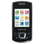 Virgin Samsung E2550 Monte Slide Black
