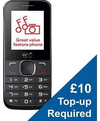 Virgin VM 575 Black Mobile Phone - Black