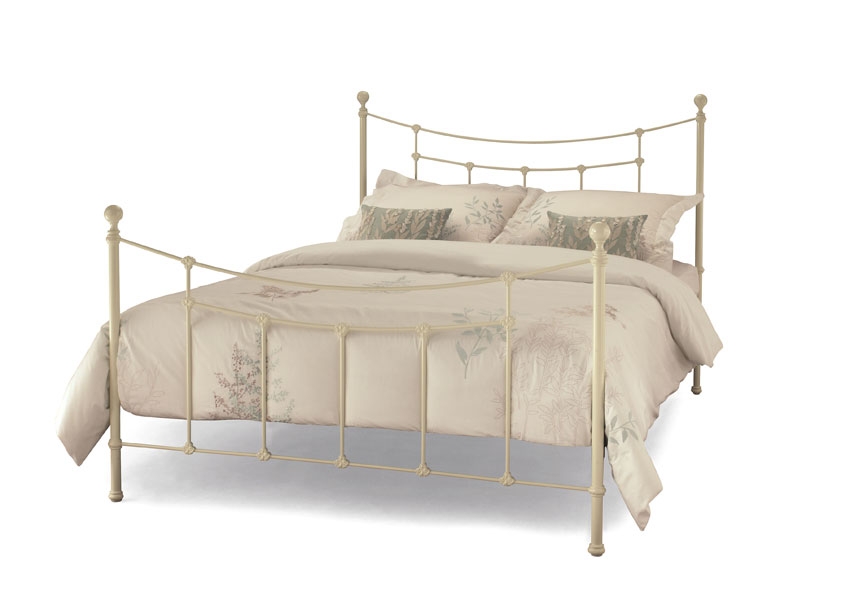 Virginia Ivory King Size Bedstead