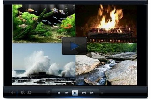 Virtual DVDs by The_HouseShop 4 DVD SET INCLUDING A VIRTUAL LOG FIRE, AQUARIUM, WATERFALL AND SEASHORE - *** PLEASE NOTE THAT THESE DVDS ARE NOT SUITABLE ON SOME PLASMA SCREENS ***