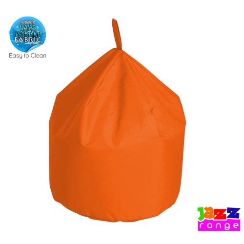 Visco Therapy Bonkers Jazz Large Chino Bean Bag In Orange