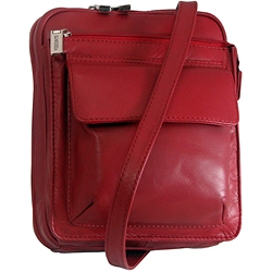 Visconti Zip Top Organiser Cross Body Bag