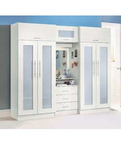 vision 4 Door Large Fitment - White