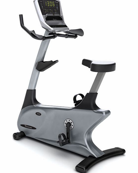 Vision Fitness U40 Upright Cycle with CLASSIC Console