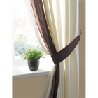 Vision Lined Pleated Curtains (with tie-backs)