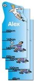 Vision Time Personalised Childrens Footballer 8 Height Chart