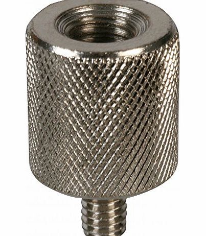 VisioSound Microphone Stand Thread Adaptor - Camera Tripod Adapter 3/8`` to 1/4``