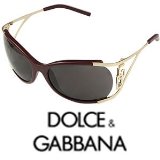 Vista Sport DOLCE and GABBANA 8165 Sunglasses - Burgundy/Gold