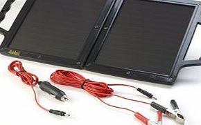 Visua 12v 4 Watt W Solar Panel Fold Up Briefcase Battery Trickle Charger