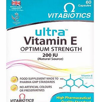 Vitabiotics Ultra Vitamin E Optimum Strength 200