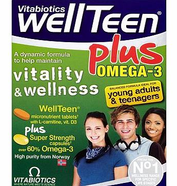WellTeen Plus Omega-3 Dual Pack 56
