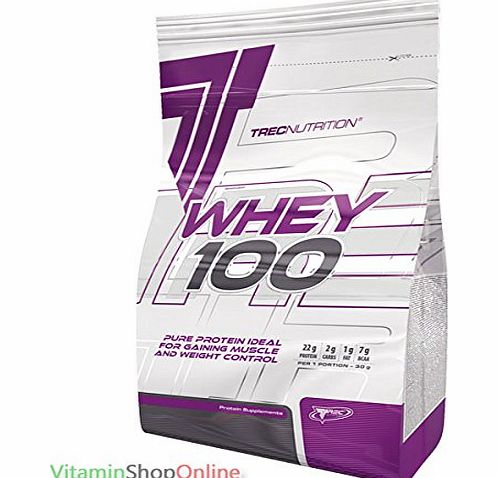 WHEY 100 POWDER 900g Cookies and cream PROTEIN PROTEINA ISOLATE WHY WEY WHAY POWDER 100% TREC FREE P&P
