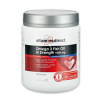 Vitamins Direct Omega 3 High Strength 1000mg