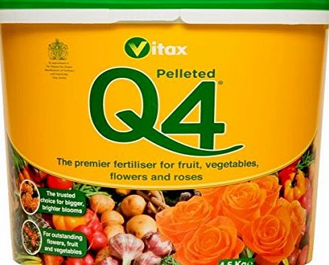 Vitax Ltd Vitax 4.5Kg Q4 Fertiliser