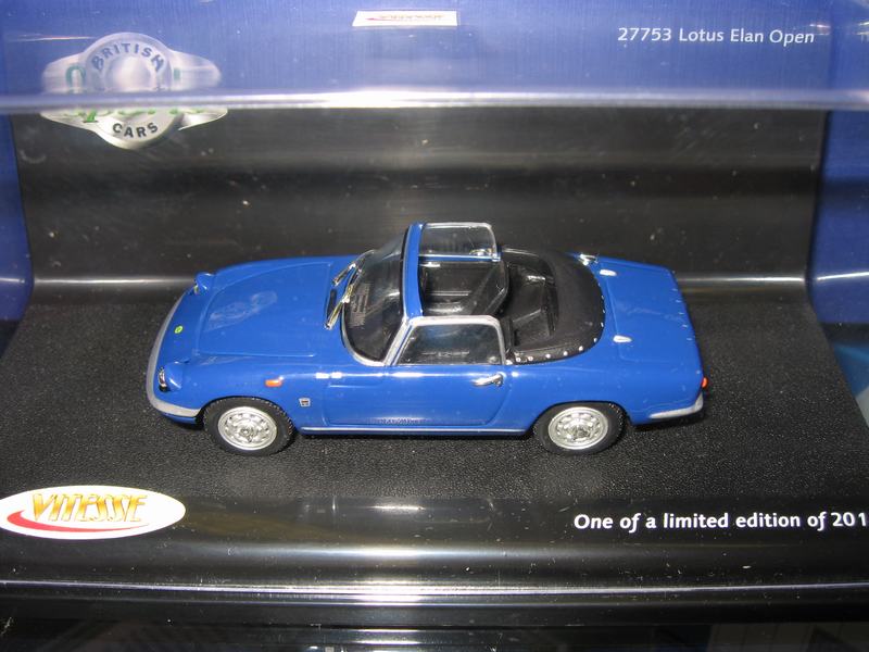 Lotus Elan Open in Blue