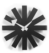 Vitra Asterisk Clock (Black) - Nelson Collection - Vitra