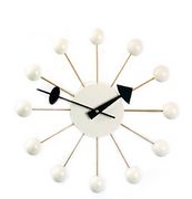 Vitra Ball Clock (Cream) - Nelson Collection - Vitra