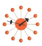 Vitra Ball Clock (Orange) - Nelson Collection - Vitra