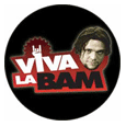 Viva La Bam Logo W/Bam Button Badges