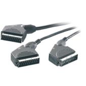 vivanco 2m 2 X Scart Into 1 Scart Cable