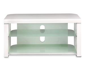 Vivanco CTV3204W - White Solid Wood Laminate Cabinet