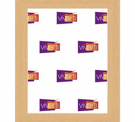 Vivarti Oak Finish Light Wood Ready Made Picture Frame, A4 Certificate Size, 21 x 29.7cm
