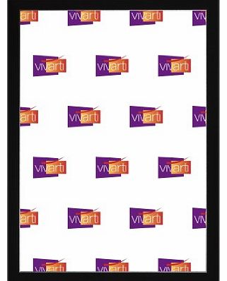Vivarti Thin Matt Black Ready Made Picture Frame, A3 Size, 29.7 x 42 cm