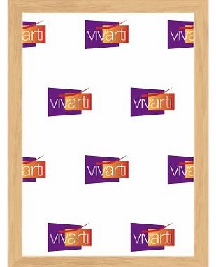 Vivarti Thin Oak Finish Ready Made Picture Frame, A4 Certificate Size, 21 x 29.7cm