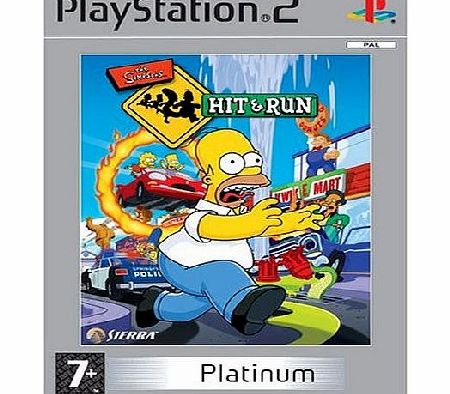 The Simpsons Hit And Run Platinum PS2