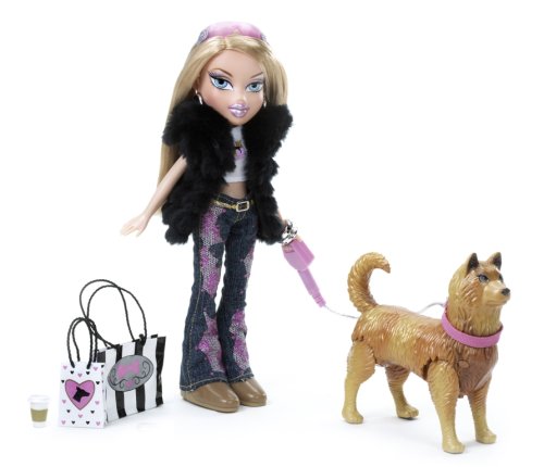 Bratz Walking Doll with Dog Cloe