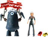 Monsters vs Aliens Mini Figure Play Set Quantonium Miner Robot and Ginormica