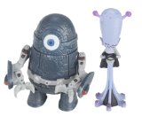 Monsters vs Aliens Mini Figure Twin Pack Gallaxhar and Clone Robot
