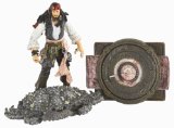 Vivid Imaginations Pirates of the Caribbean 3 - 3 3/4` Deluxe Figure - Jack Sparrow with Transforming Crab and Map