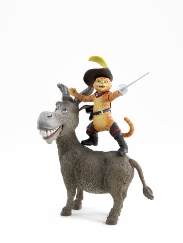 cat in shrek movie.  Shrek - Movie Action Figure Donkey and Puss n Boots