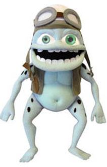 The Annoying Thing (AKA Crazy Frog) Dancing &