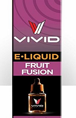 Vivid Liquids/ E Liquids Fruit Fusion flavour 10ml med
