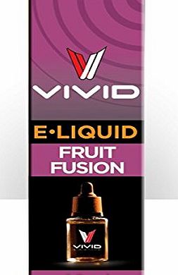 Vivid Liquids/ E Liquids Fruit Fusion flavour 10ml med