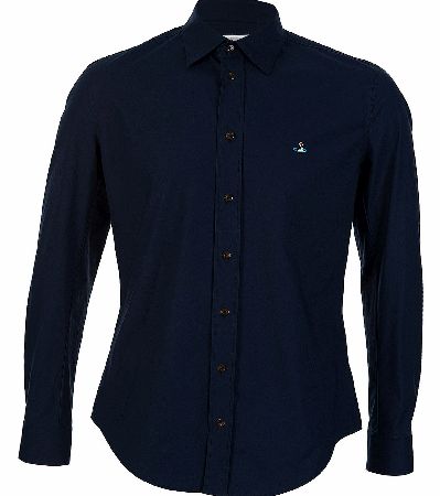 Vivienne Westwood 1 Button Poplin Navy