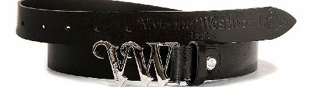 Vivienne Westwood 5874 Black Leather Belt