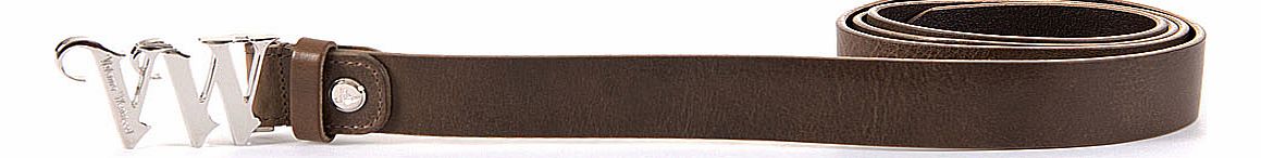 Vivienne Westwood 5874 Khaki Leather Belt