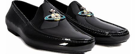 Vivienne Westwood Black Orb Mocassin