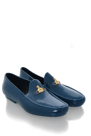 Vivienne Westwood Blue Plastic Orb Loafer