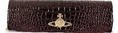 Vivienne Westwood Chancery Clutch Bag Bordeaux