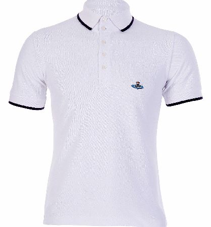 Vivienne Westwood Classic Orb Polo White