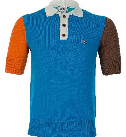 Vivienne Westwood Colour Block Knitted Polo